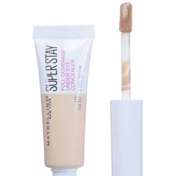 Maybelline New York Super Stay Full Coverage Under-eye Concealer Fair 0.23 fl oz - Picture 1 of 3
